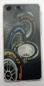Силиконов гръб ТПУ за Sony Xperia M5 / Xperia M5 Dual Pirelli гуми